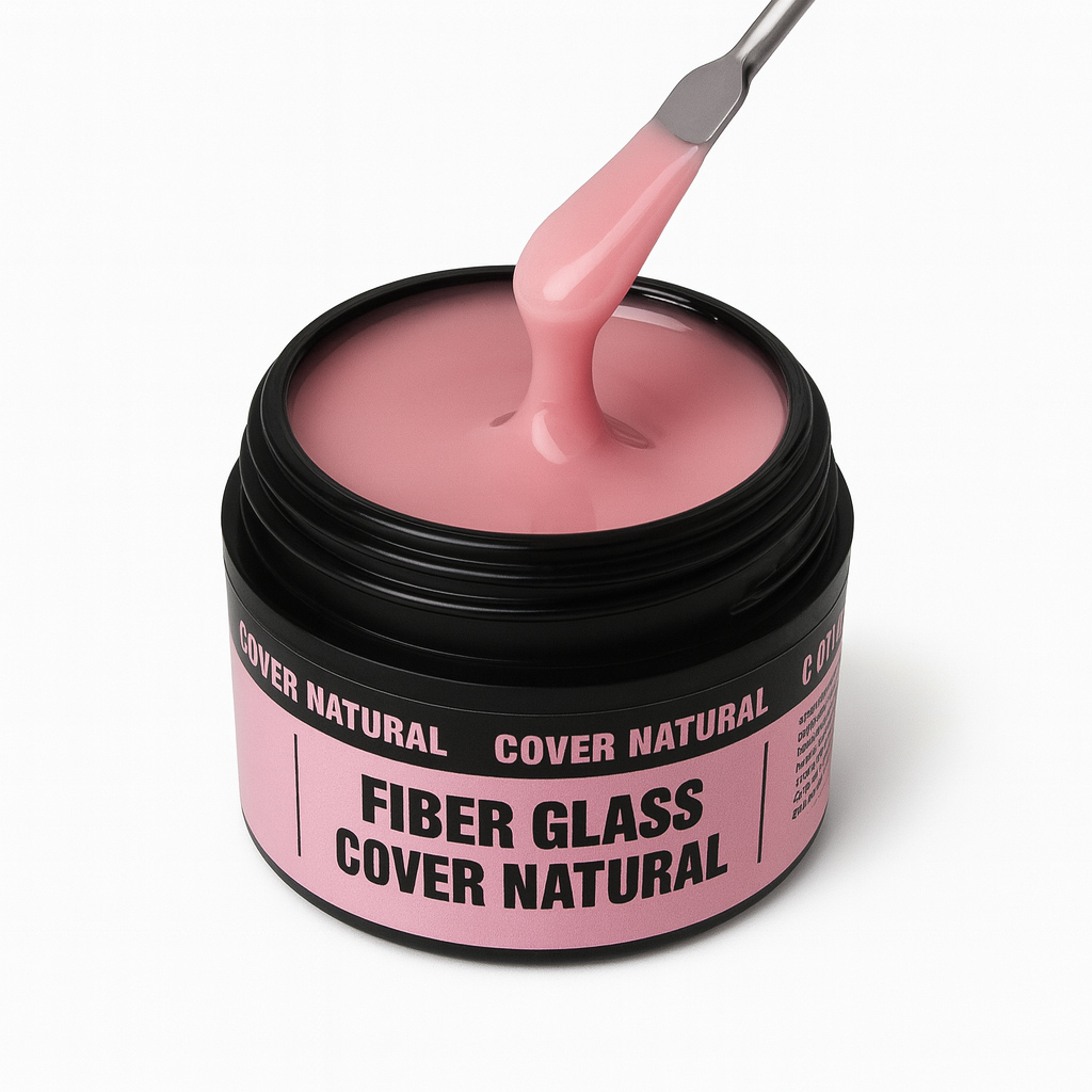 Gel FIBER GLASS COVER NATURAL 50 ml - immagine 3