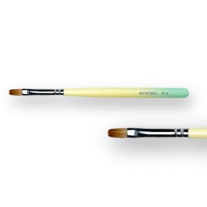 Pennello Ovale ACRYGEL NO6 MIXED HAIR